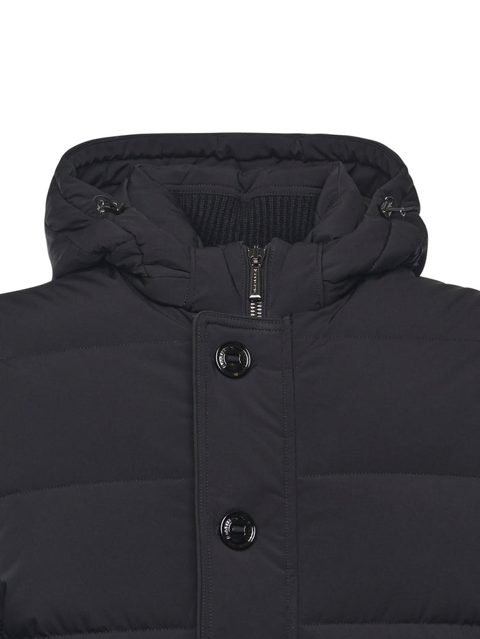 Moorer Coats Black Polyamide