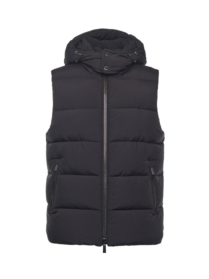 Moorer Jackets Black Polyester