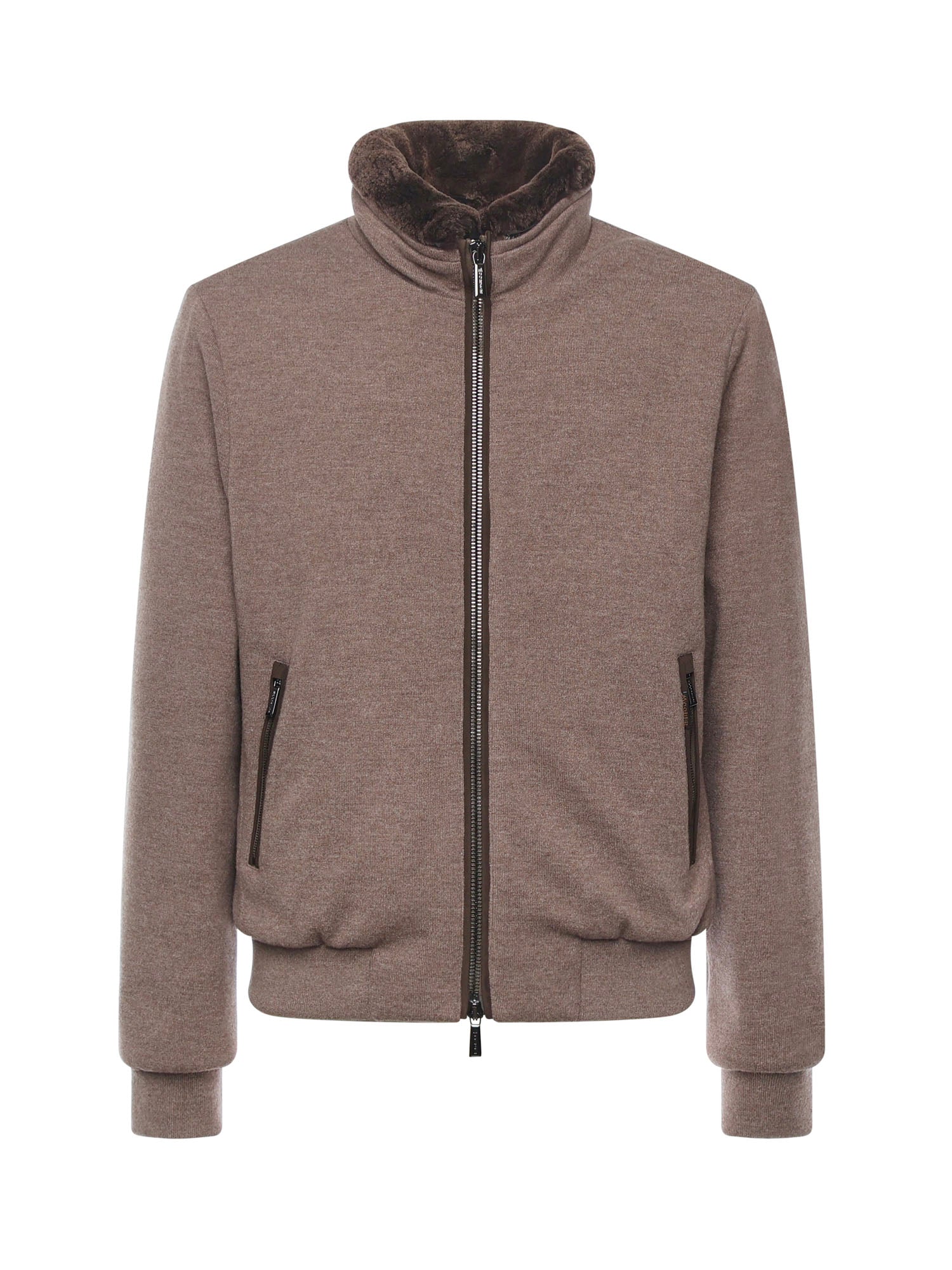 Moorer Coats Beige Virgin Wool