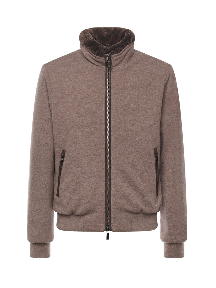 Moorer Coats Beige Virgin Wool