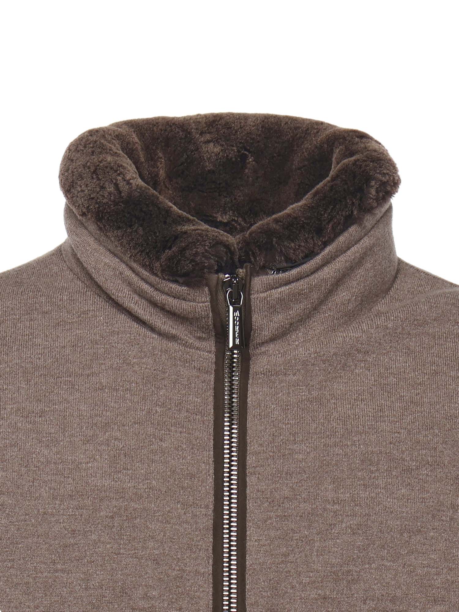 Moorer Coats Beige Virgin Wool