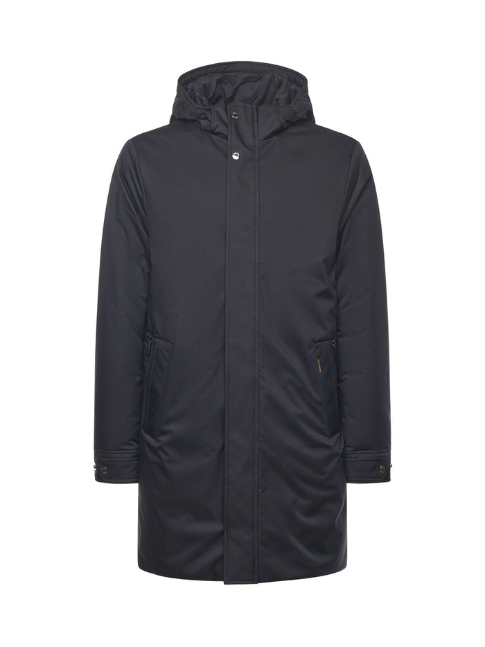 Moorer Coats Blue Polyester