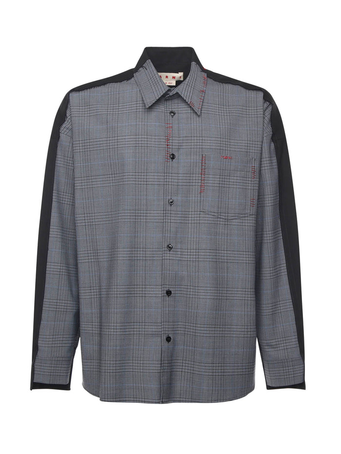 Marni Shirts Truffle Woven Polyester