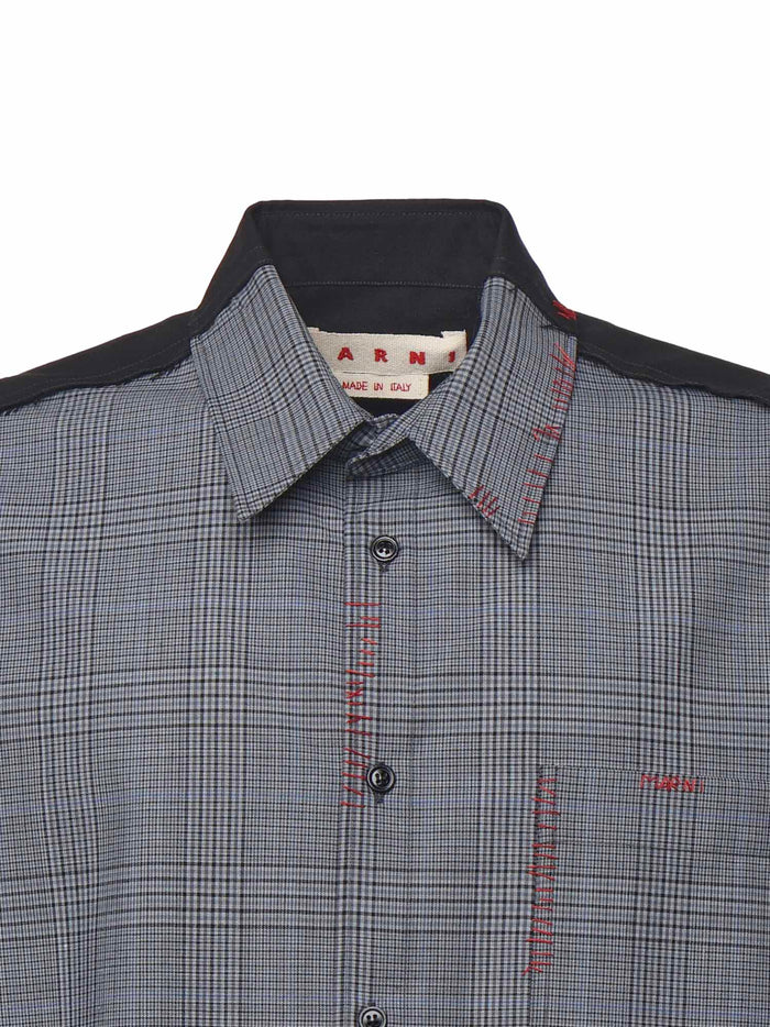 Marni Shirts Truffle Woven Polyester