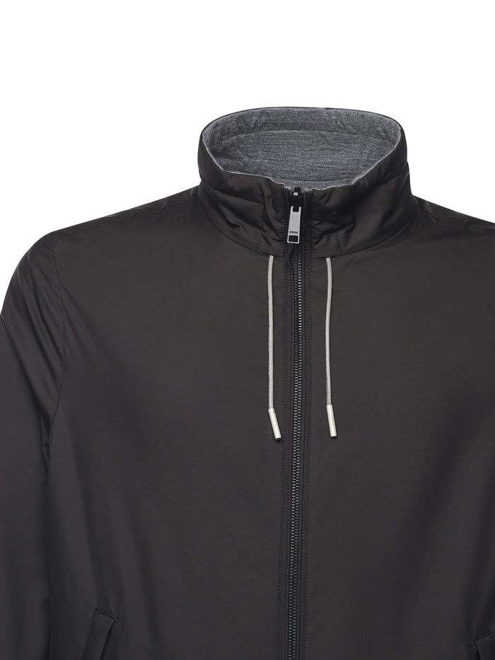 Zegna Jackets Black/grey Polyester