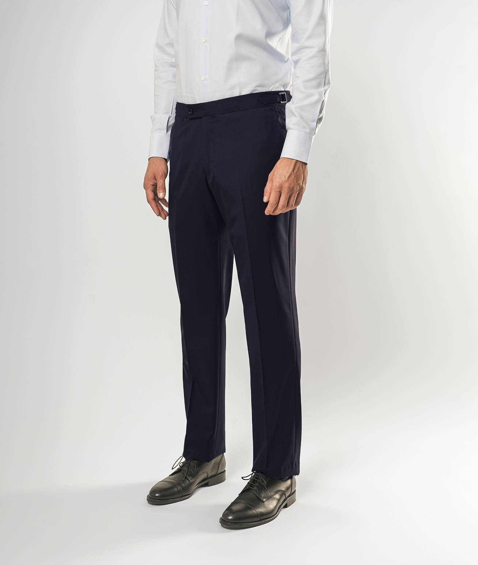 Mosca Trousers Navy Tailored Made