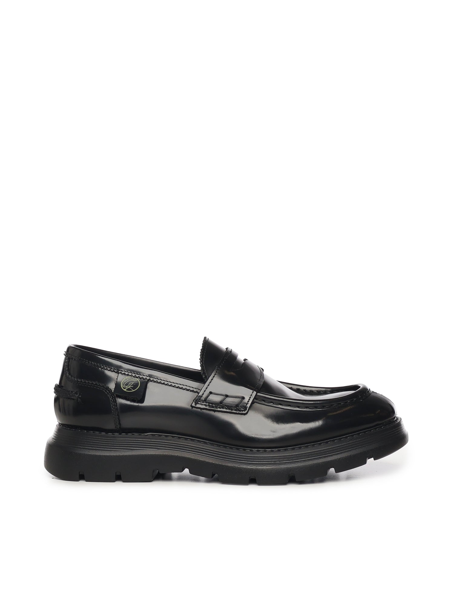 Giuliano Galiano Flat shoes Black Calfskin