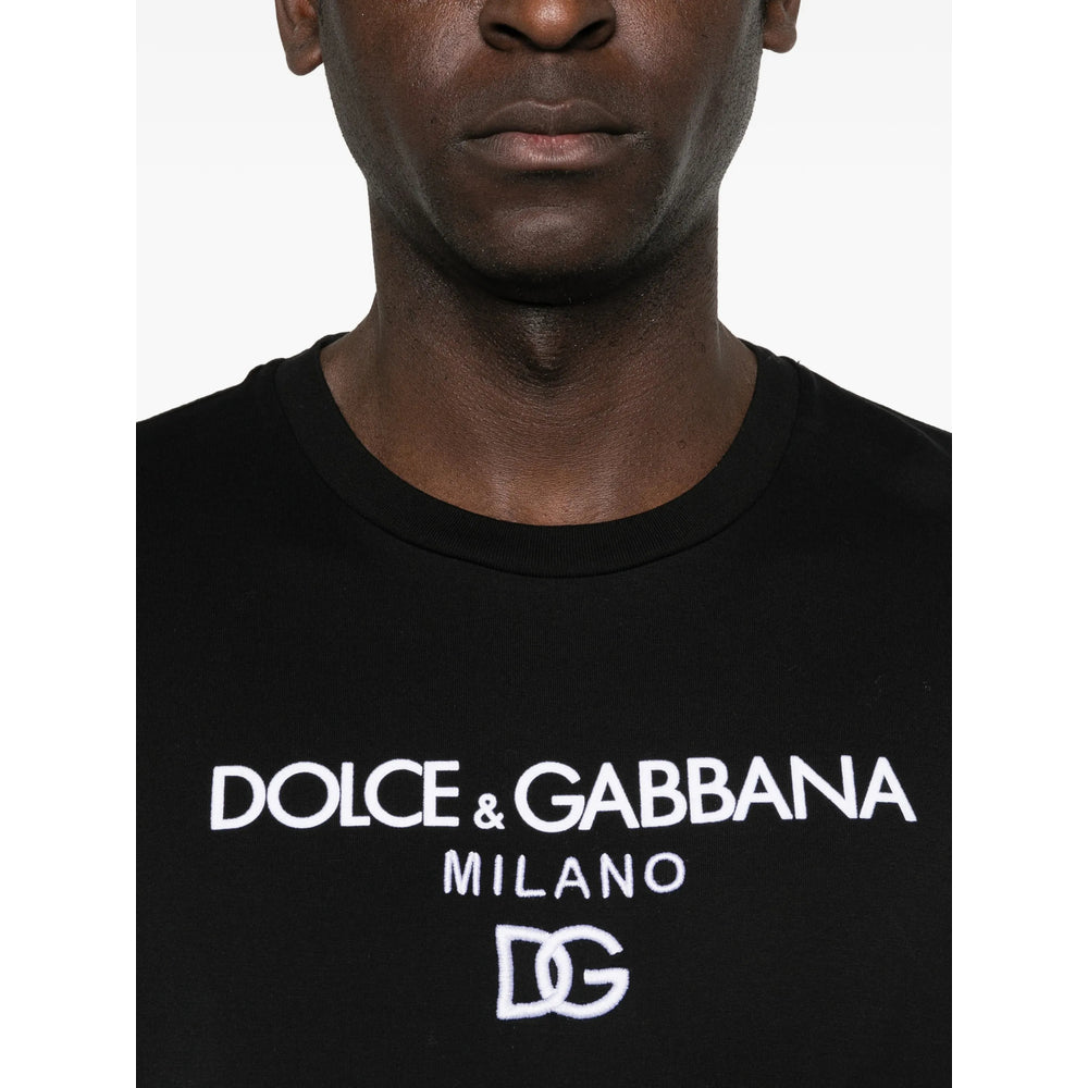 T-Shirt Dolce & Gabbana Black Cotton: 100. T-shirts