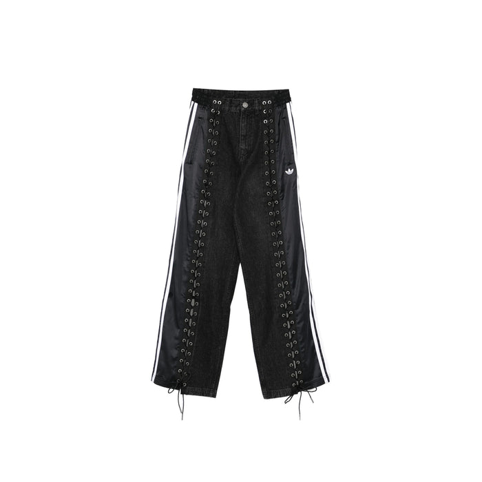 Pant Adidas Black/white Cotton: 100