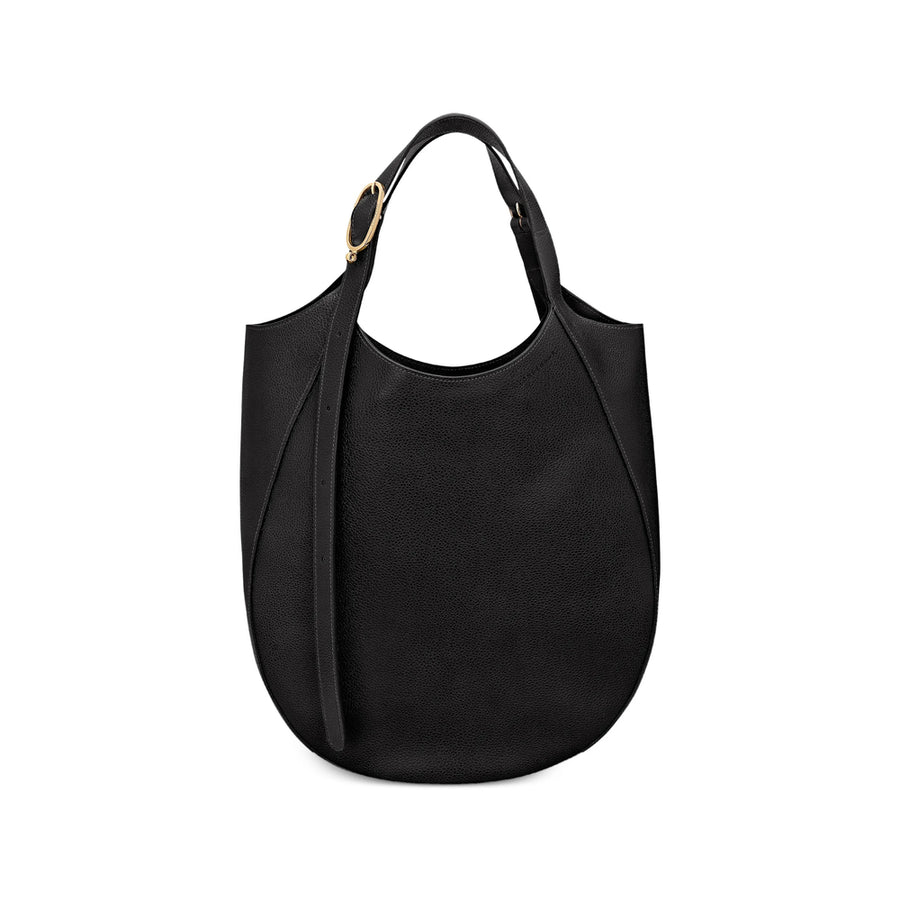 Leather Tote Bag Black