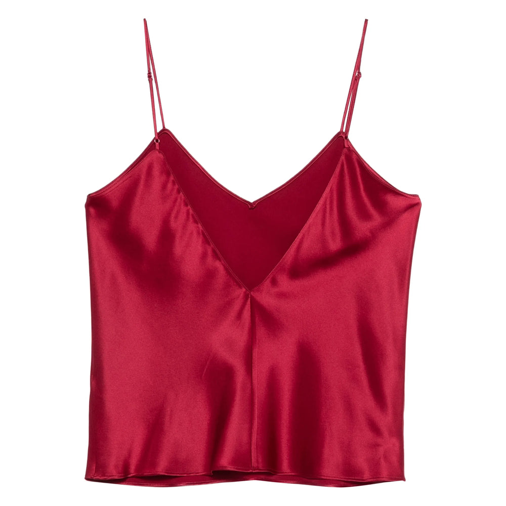 Jumpsuit Olivia Von Halle Red Silk: 100. Jumpsuits