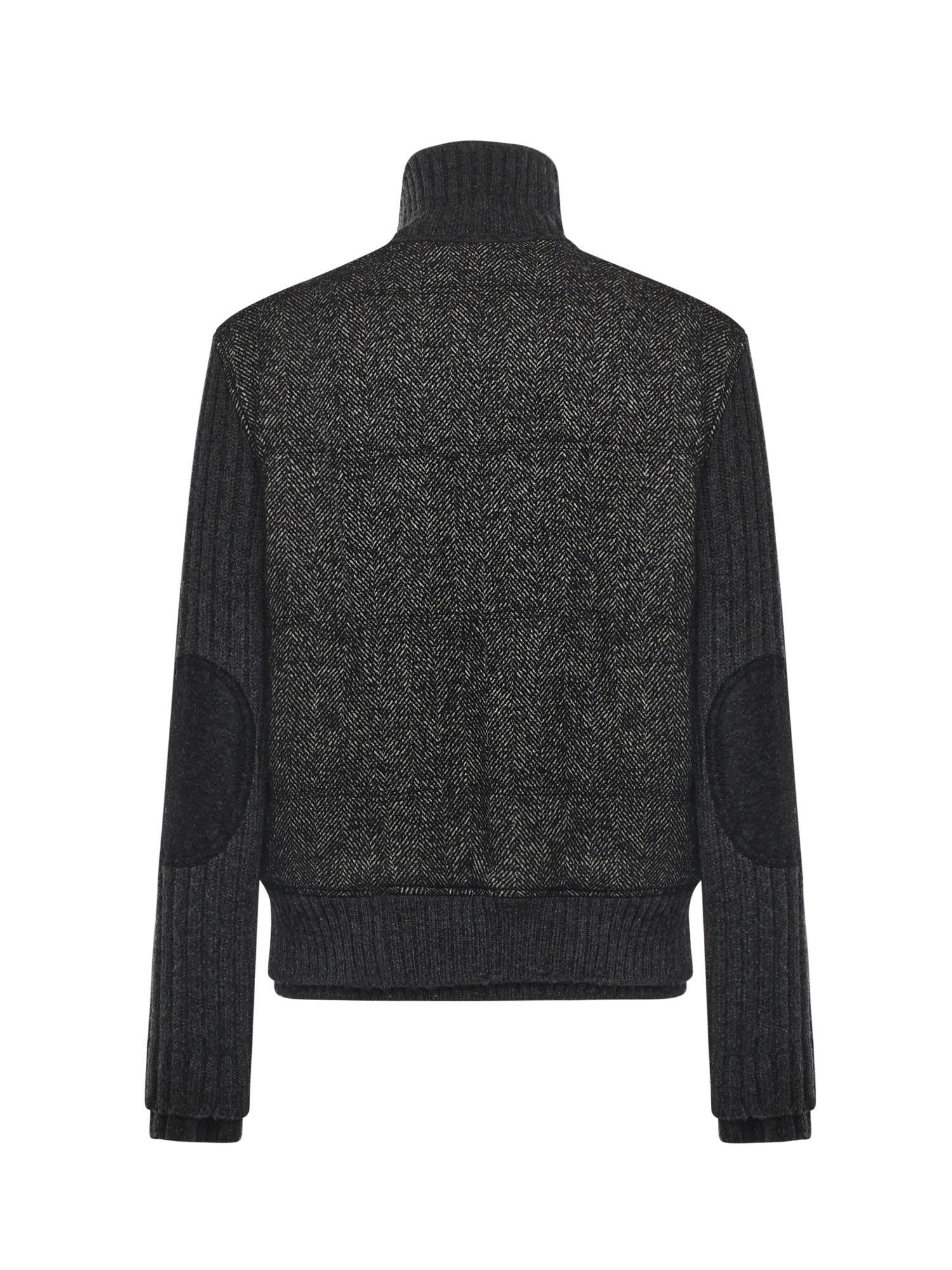 Dolce & Gabbana Coats Grey Virgin Wool