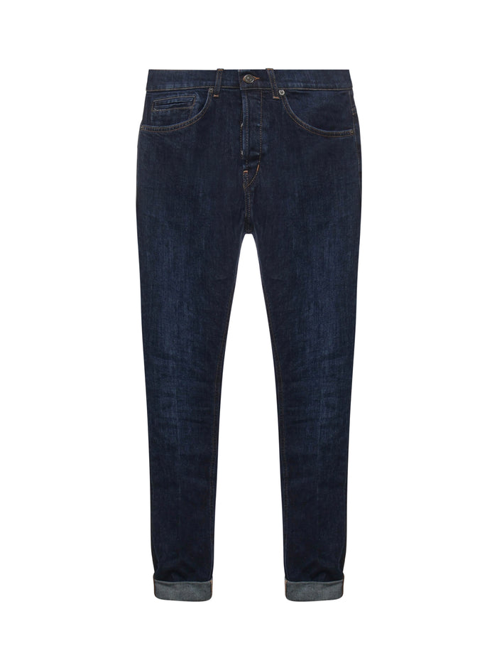 Dondup Jeans Blue Cotton