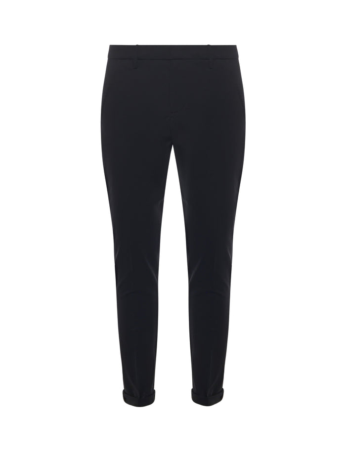 Dondup Rtw Black Virgin Wool