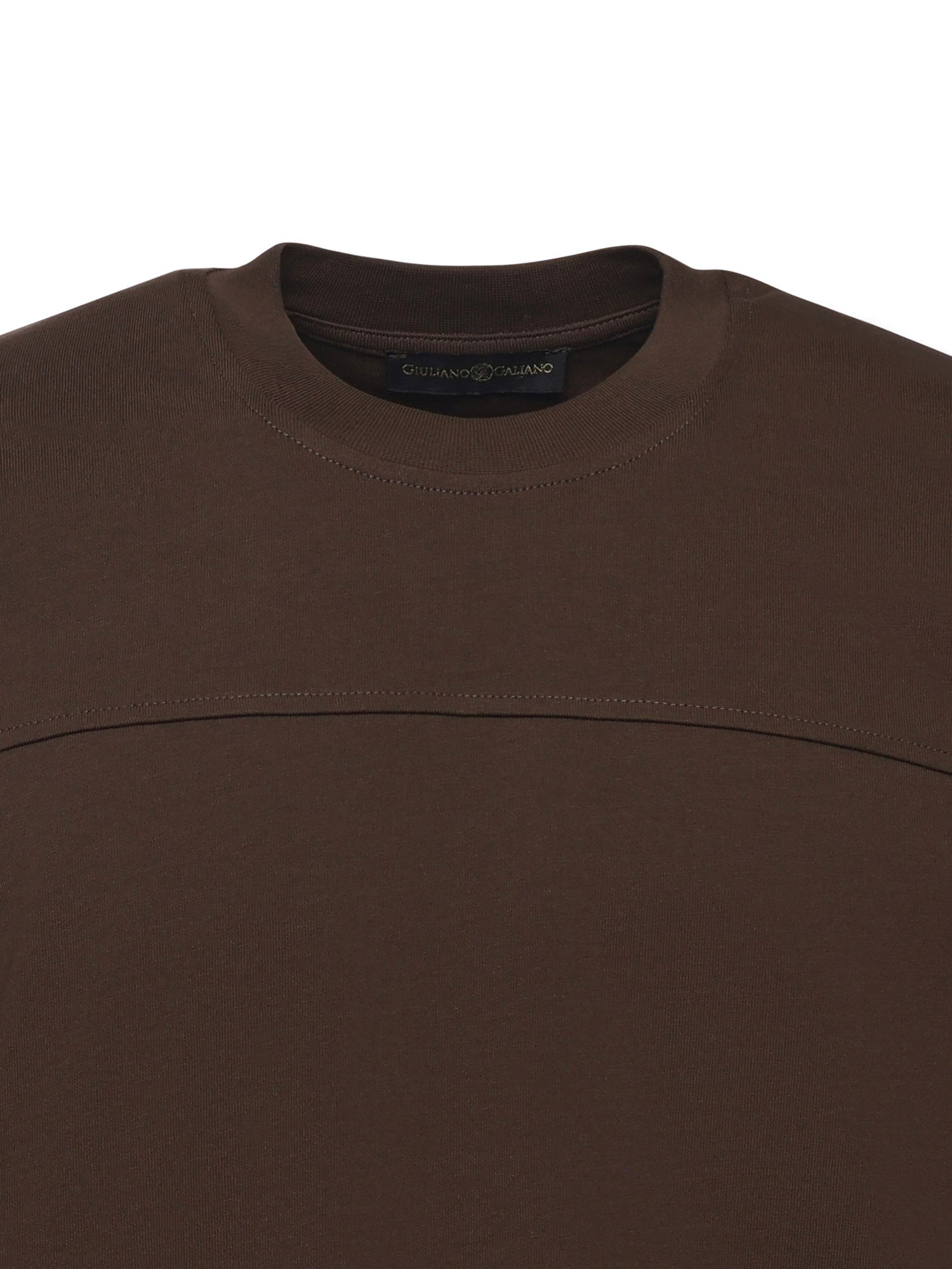 Giuliano Galiano T-shirts and Polos Khaki Cotton