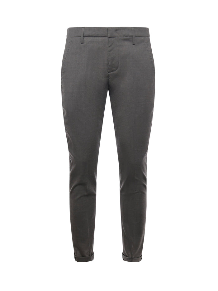Dondup Rtw Gray Virgin Wool
