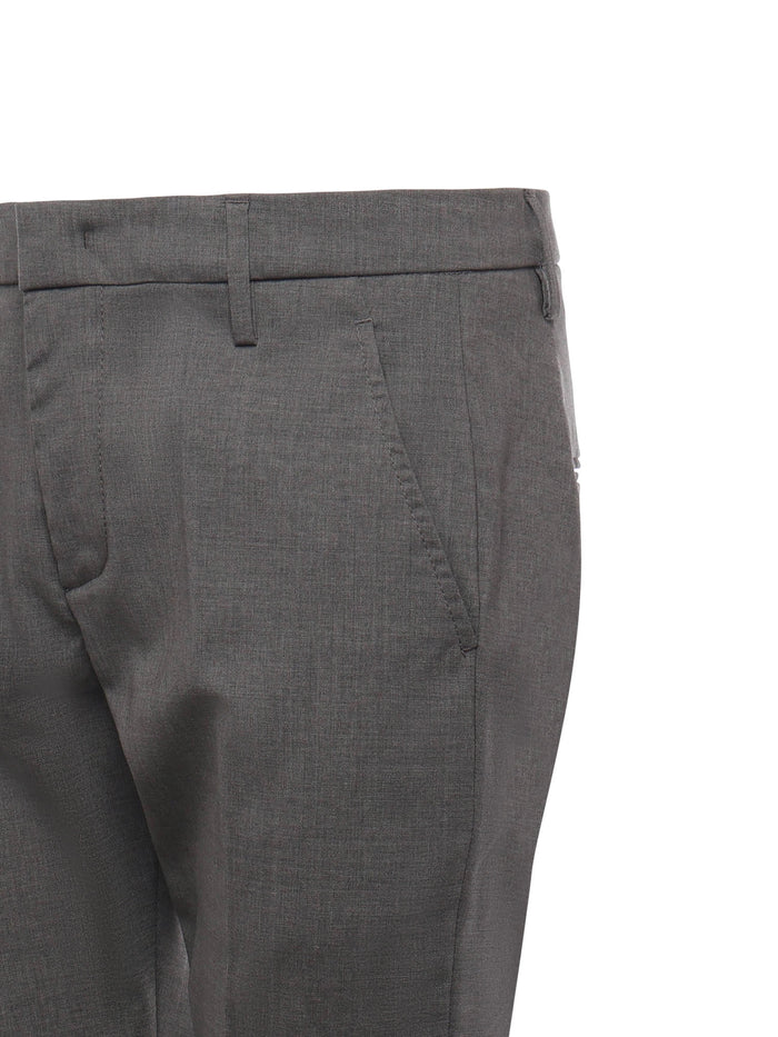 Dondup Rtw Gray Virgin Wool
