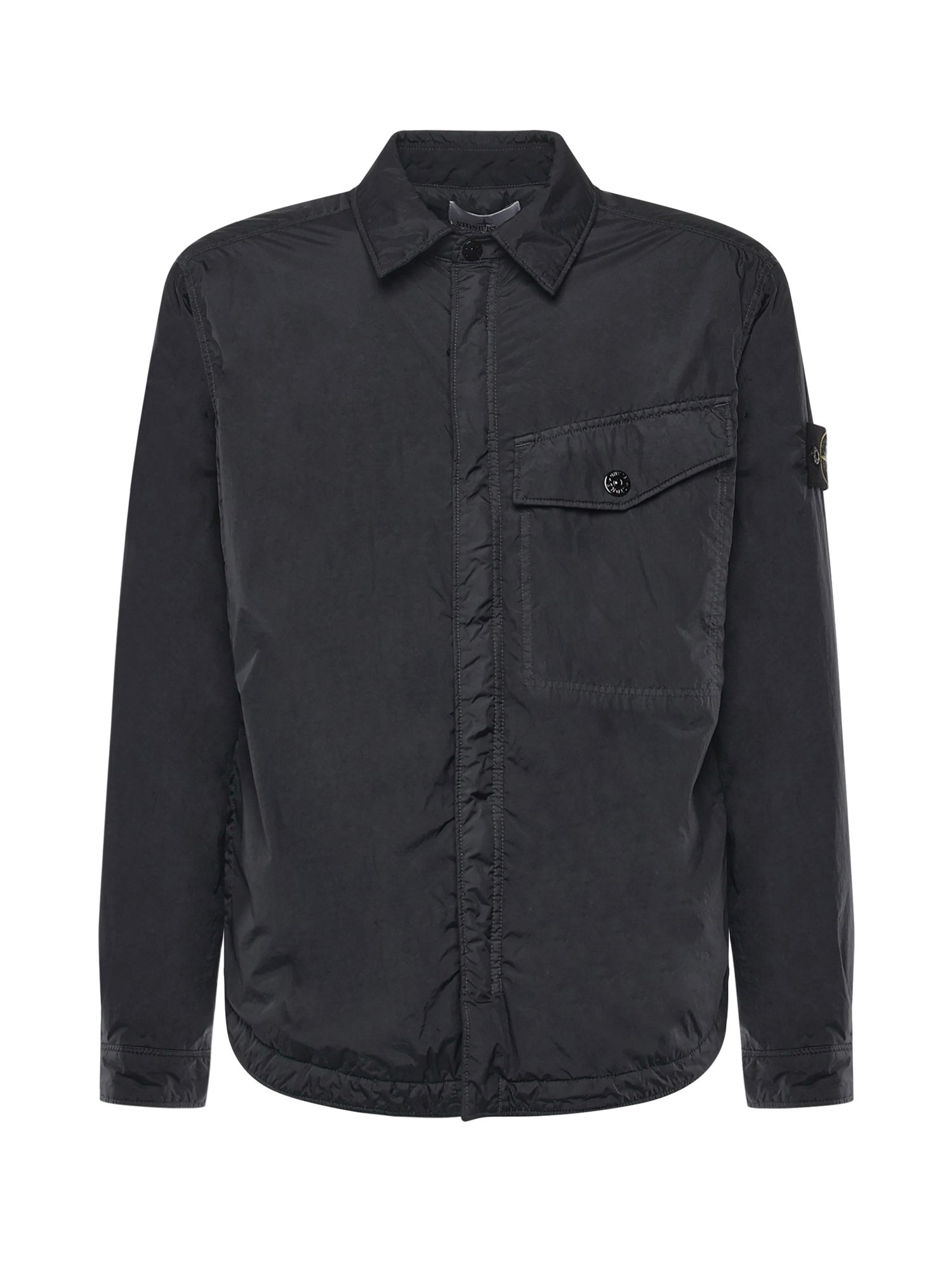 Stone Island Shirts Blue Polyamide