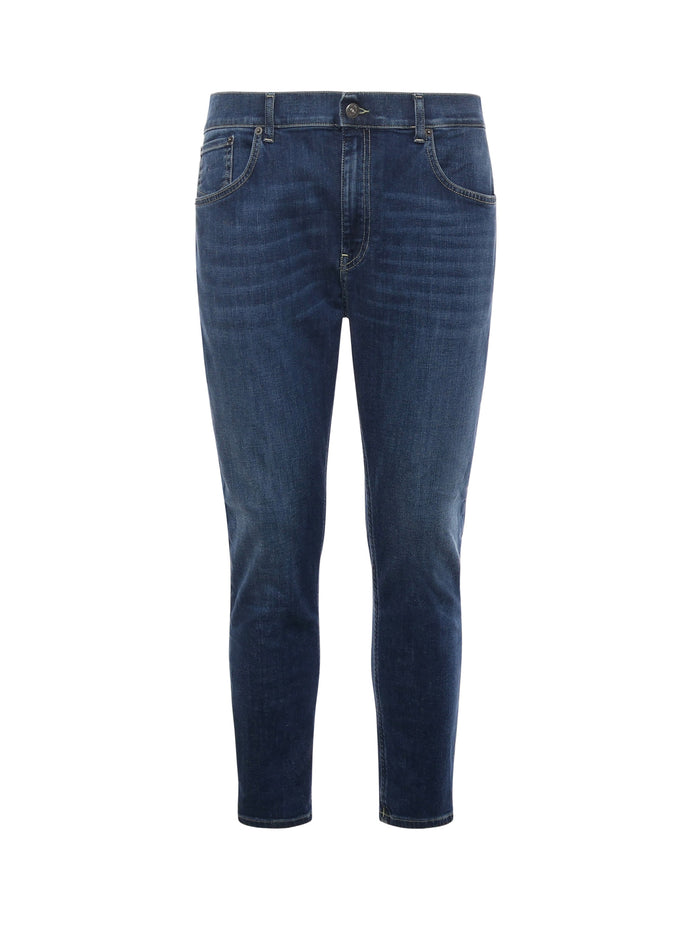 Dondup Jeans Blue Cotton