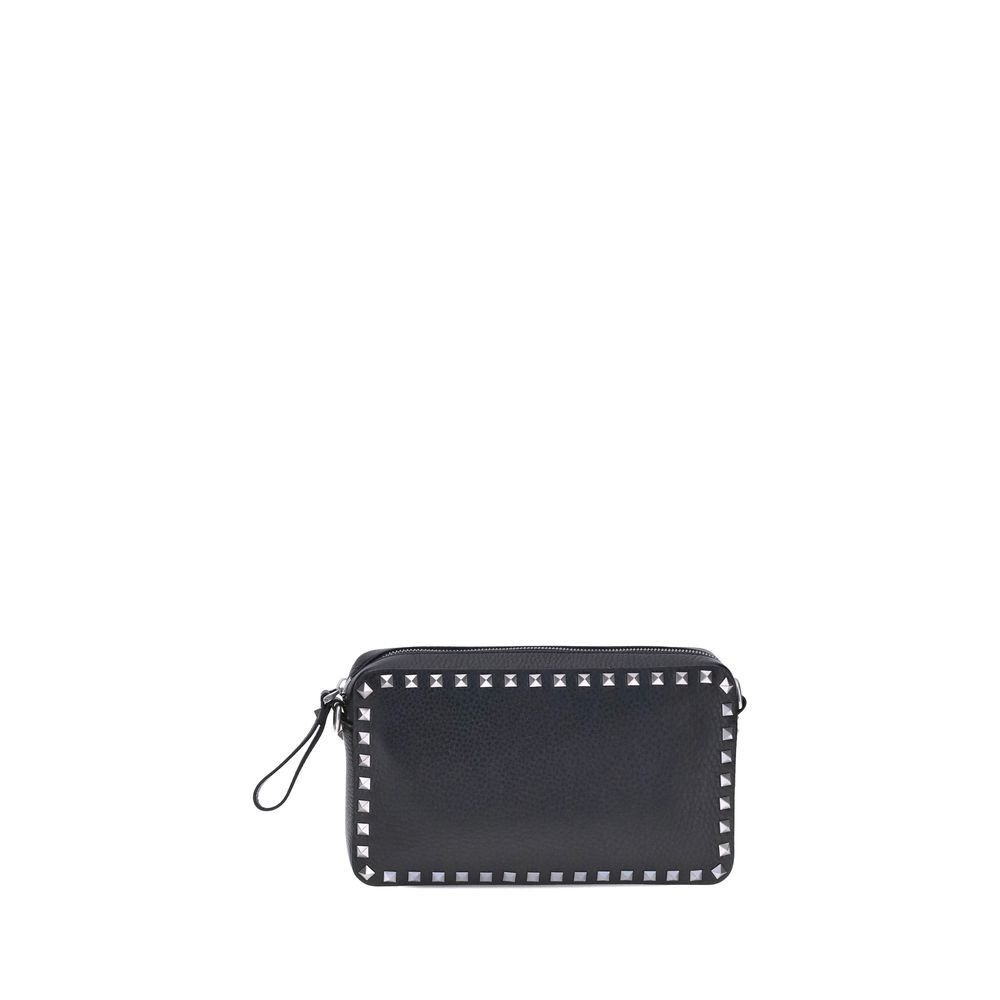 Black Calf Leather Bos Taurus Shoulder Bag