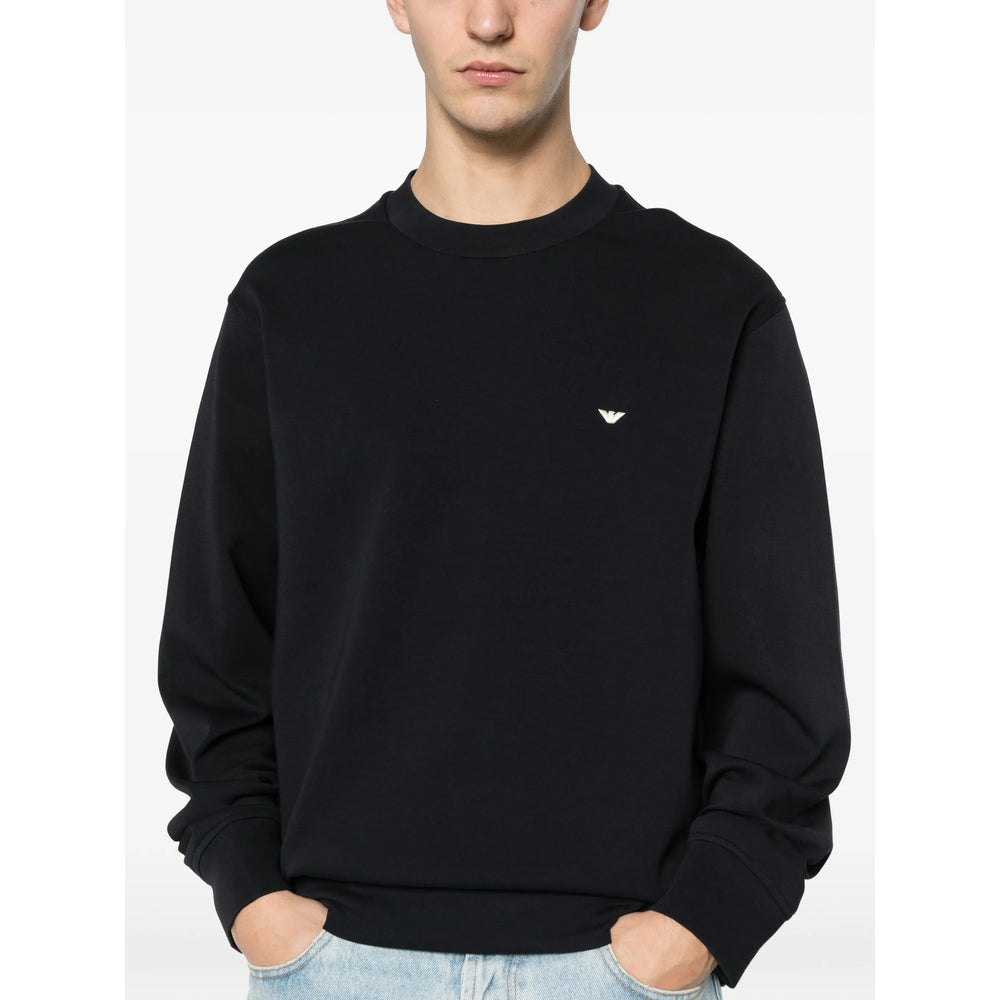 Sweatshirt Emporio Armani Blue Cotton: 76. Sweatshirts