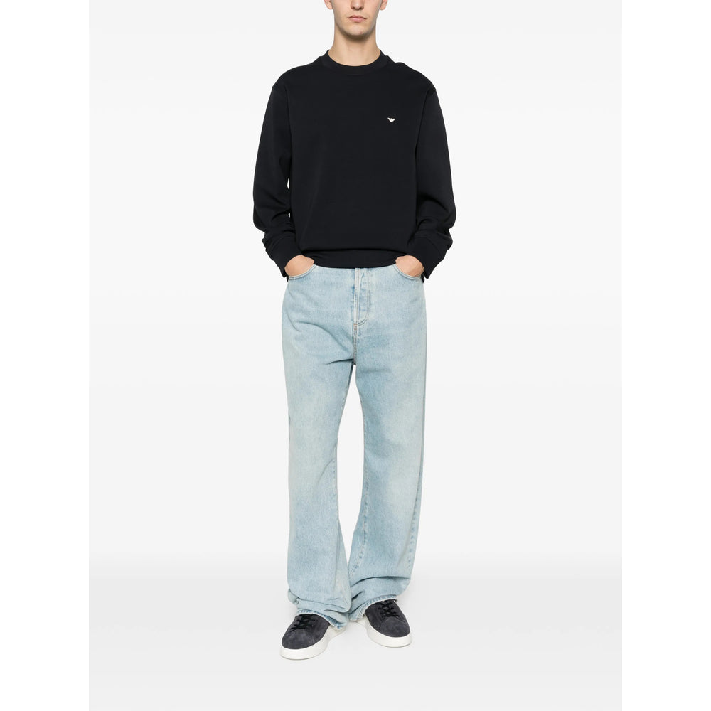 Sweatshirt Emporio Armani Blue Cotton: 76. Sweatshirts