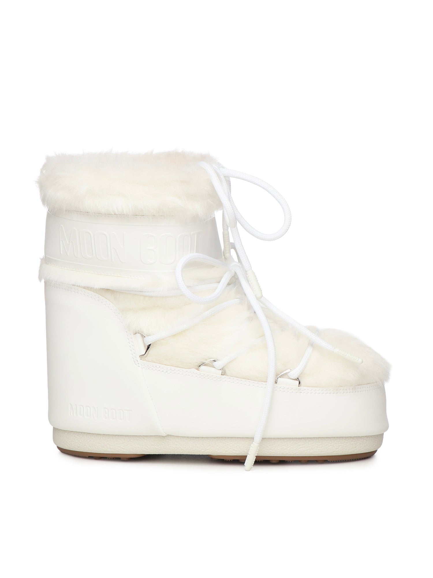 Moon Boot White Modacrylic