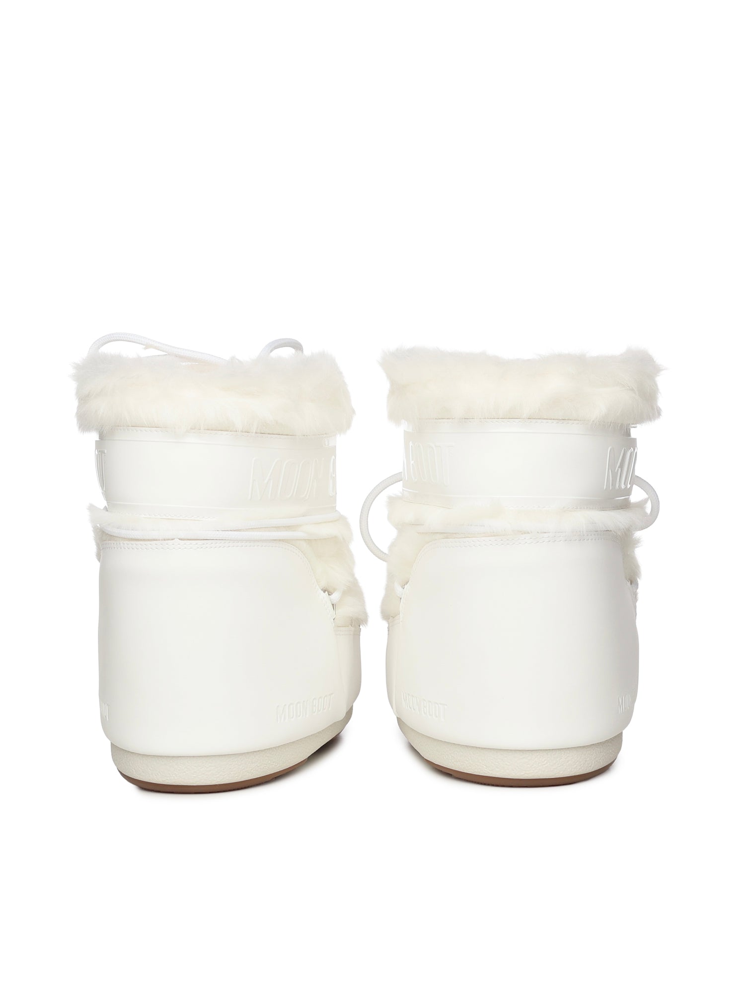 Moon Boot White Modacrylic