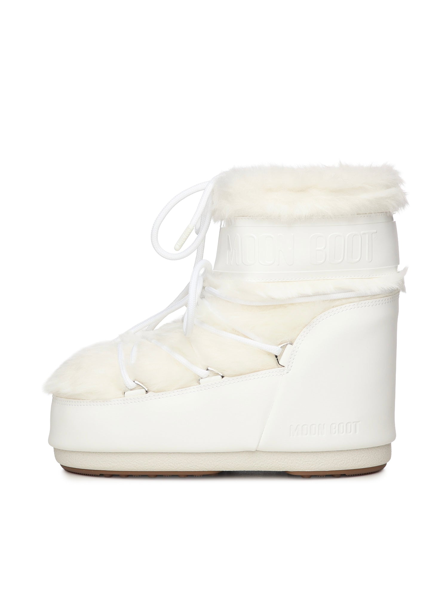 Moon Boot White Modacrylic