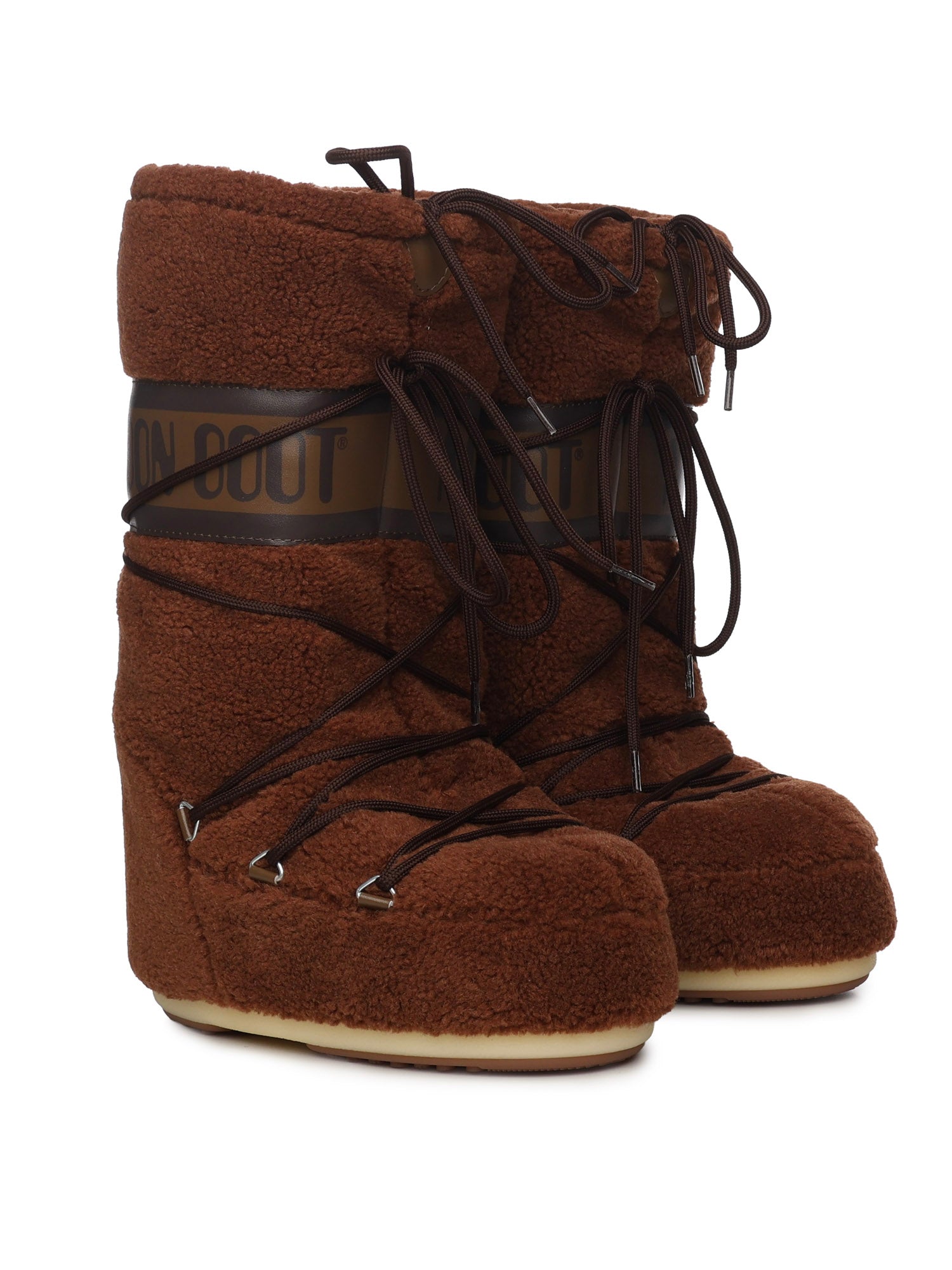 Moon Boot Brown Acrylic