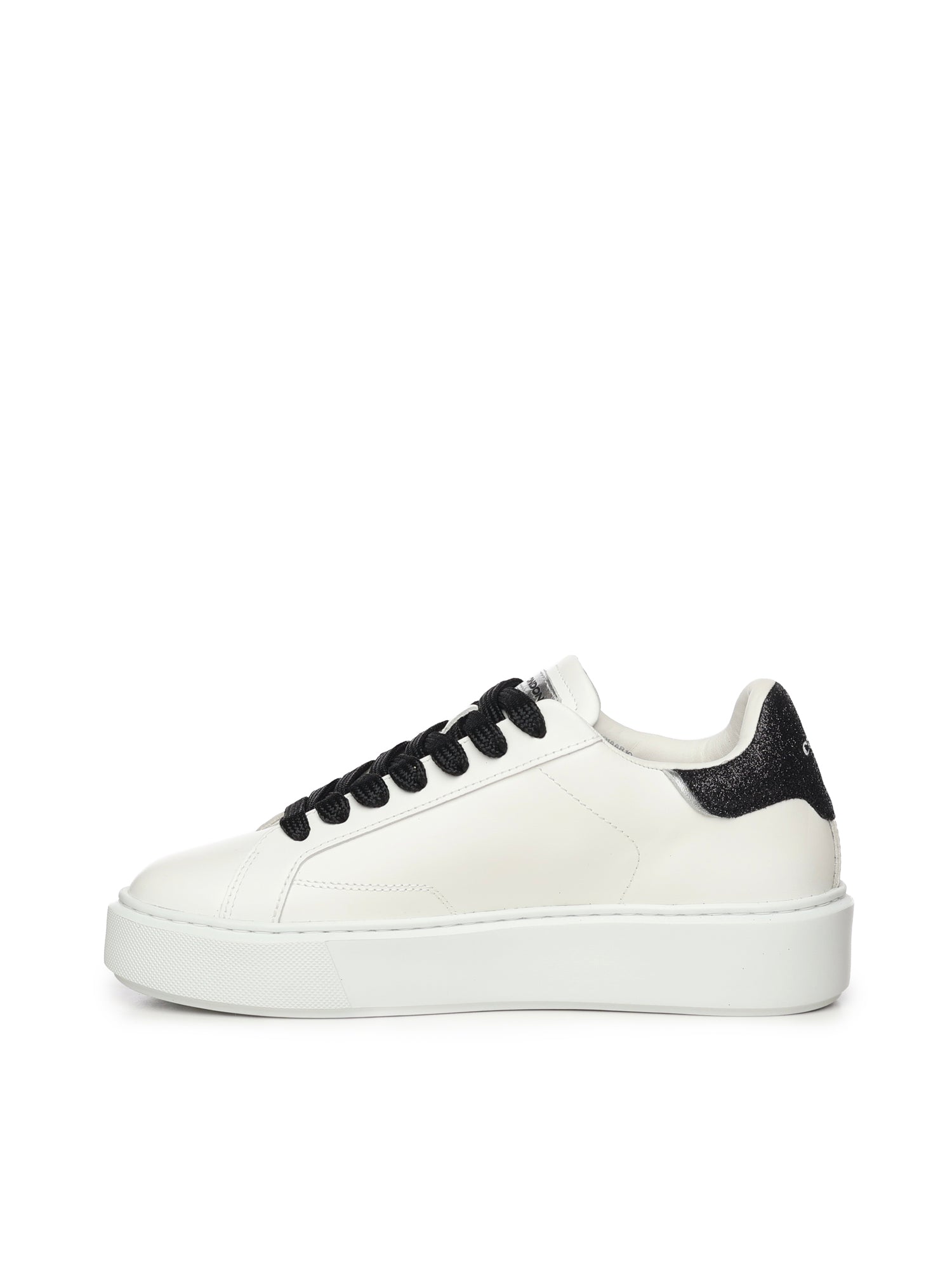 Crime London Sneakers Optic White Leather Textile