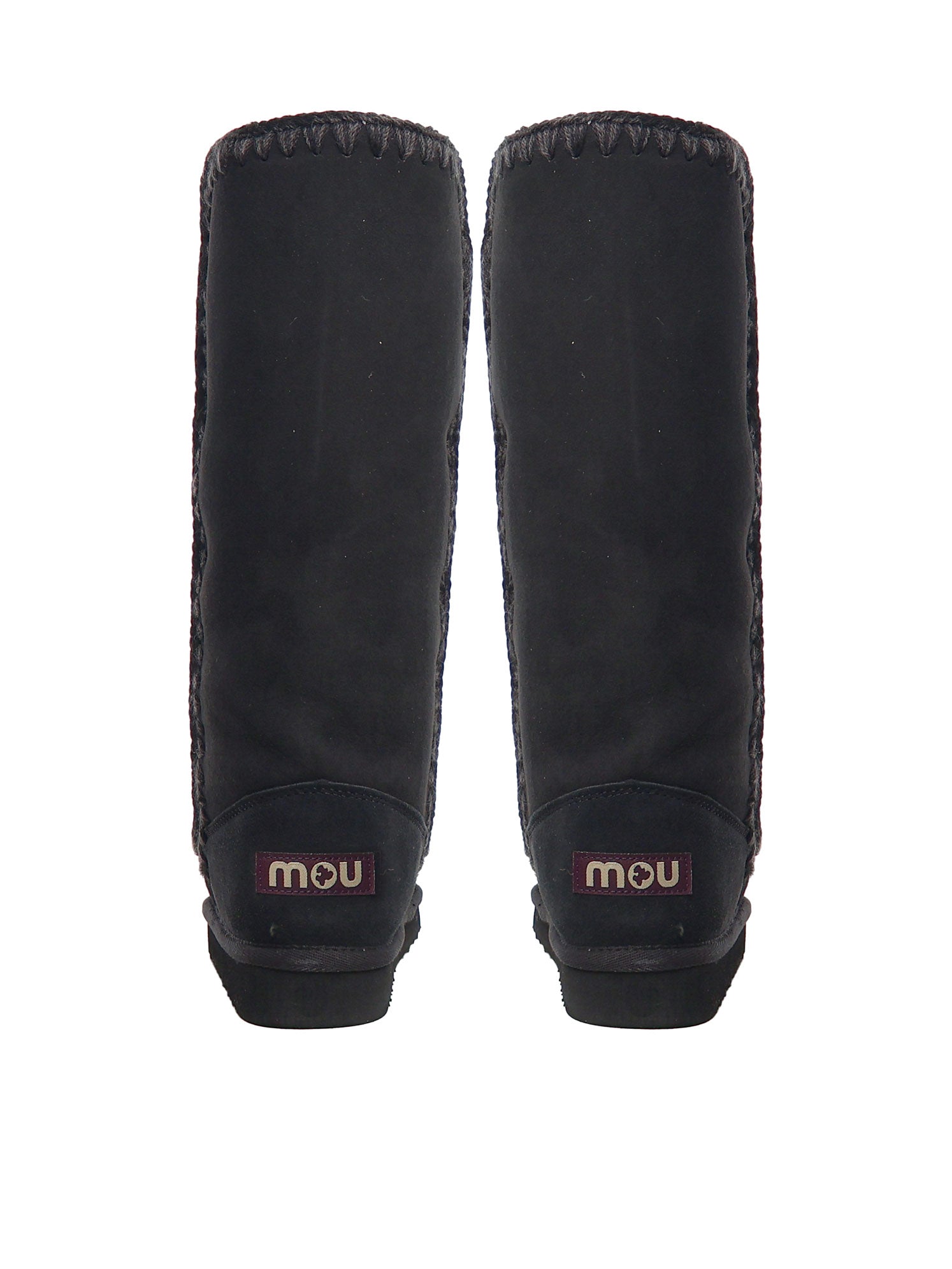 Mou Boots Black Sheepskin