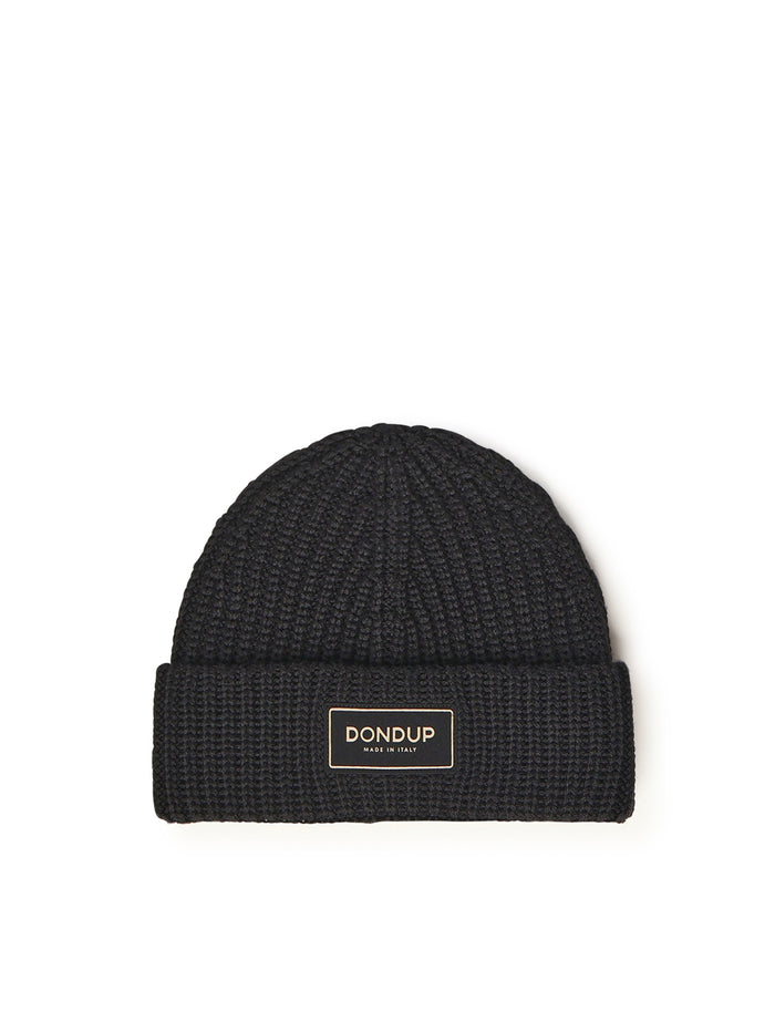 Dondup Hats Black Wool Acrylic