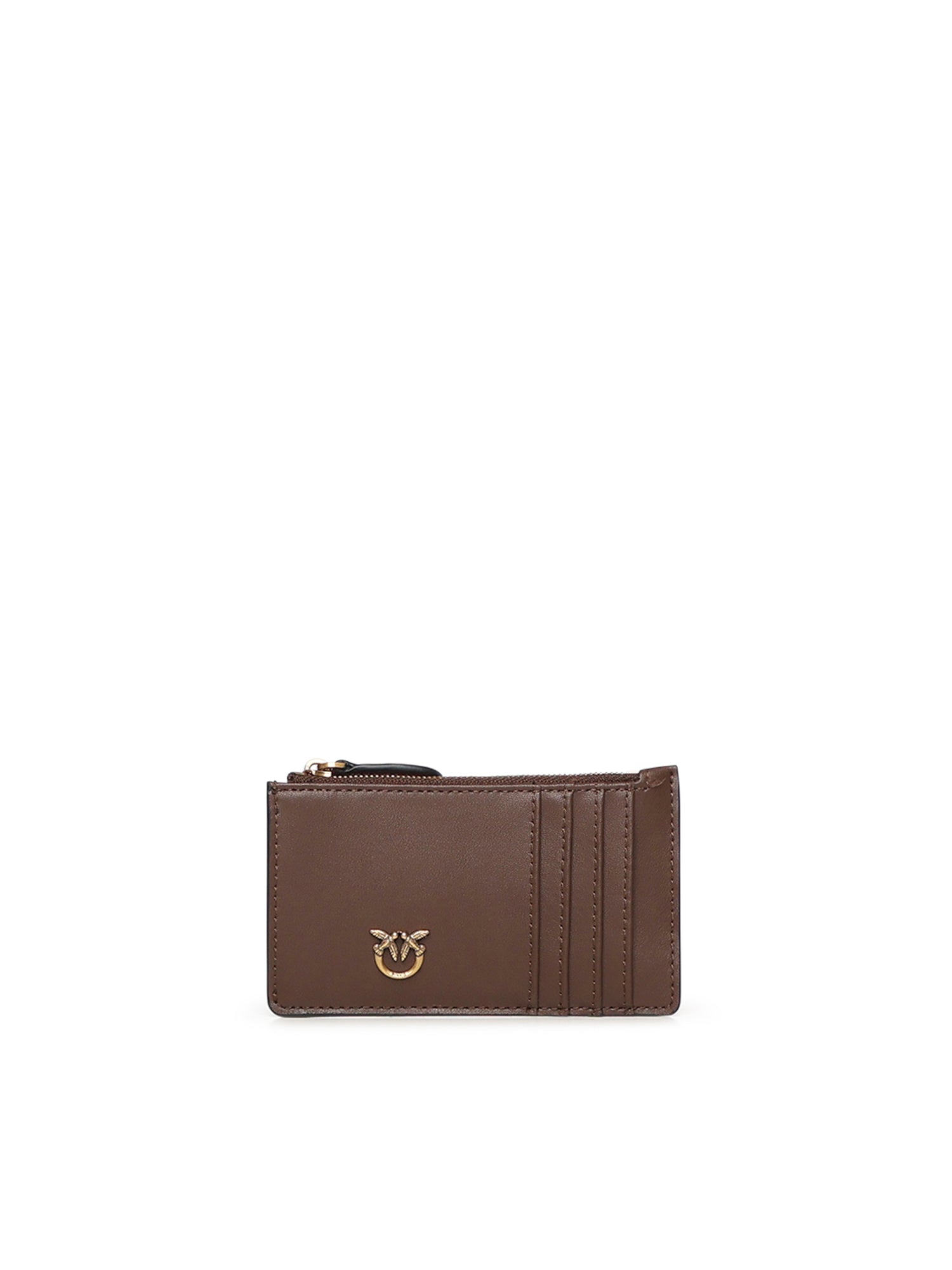 Pinko Wallets Brown Cowskin