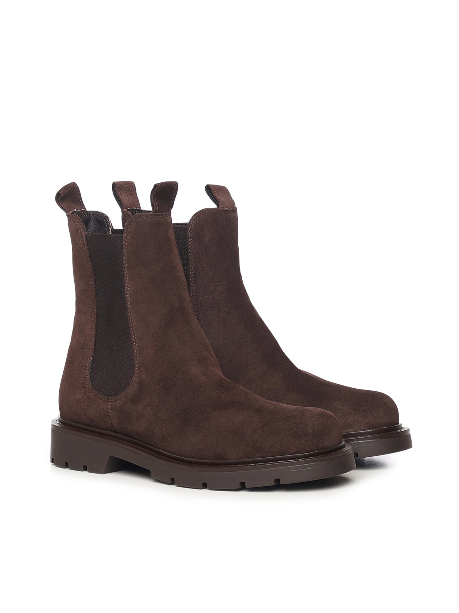 Carmens Boots Dark Brown Suede