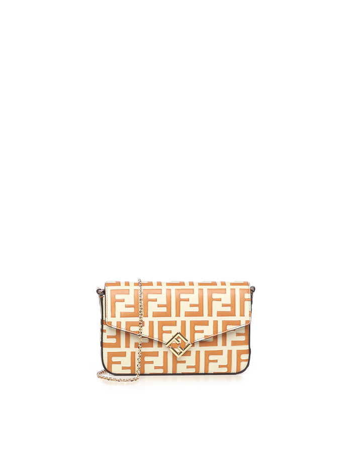 Fendi Wallets Beige Calfskin