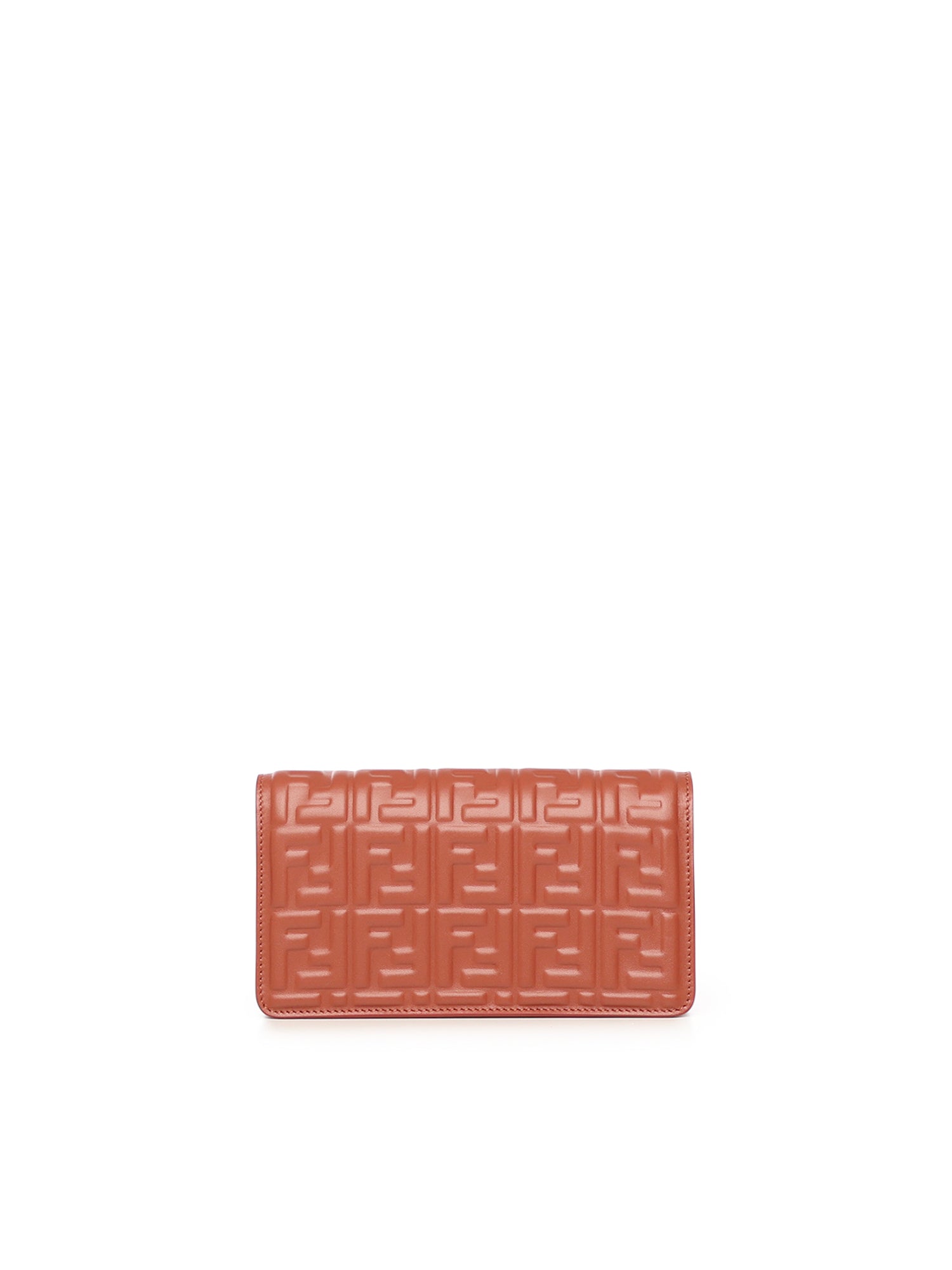 Fendi Wallets Brown Lambskin