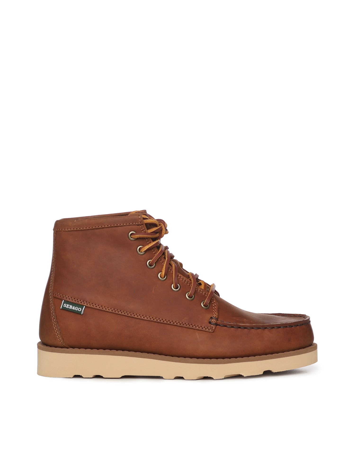 Sebago Flat shoes Brown Tan Leather