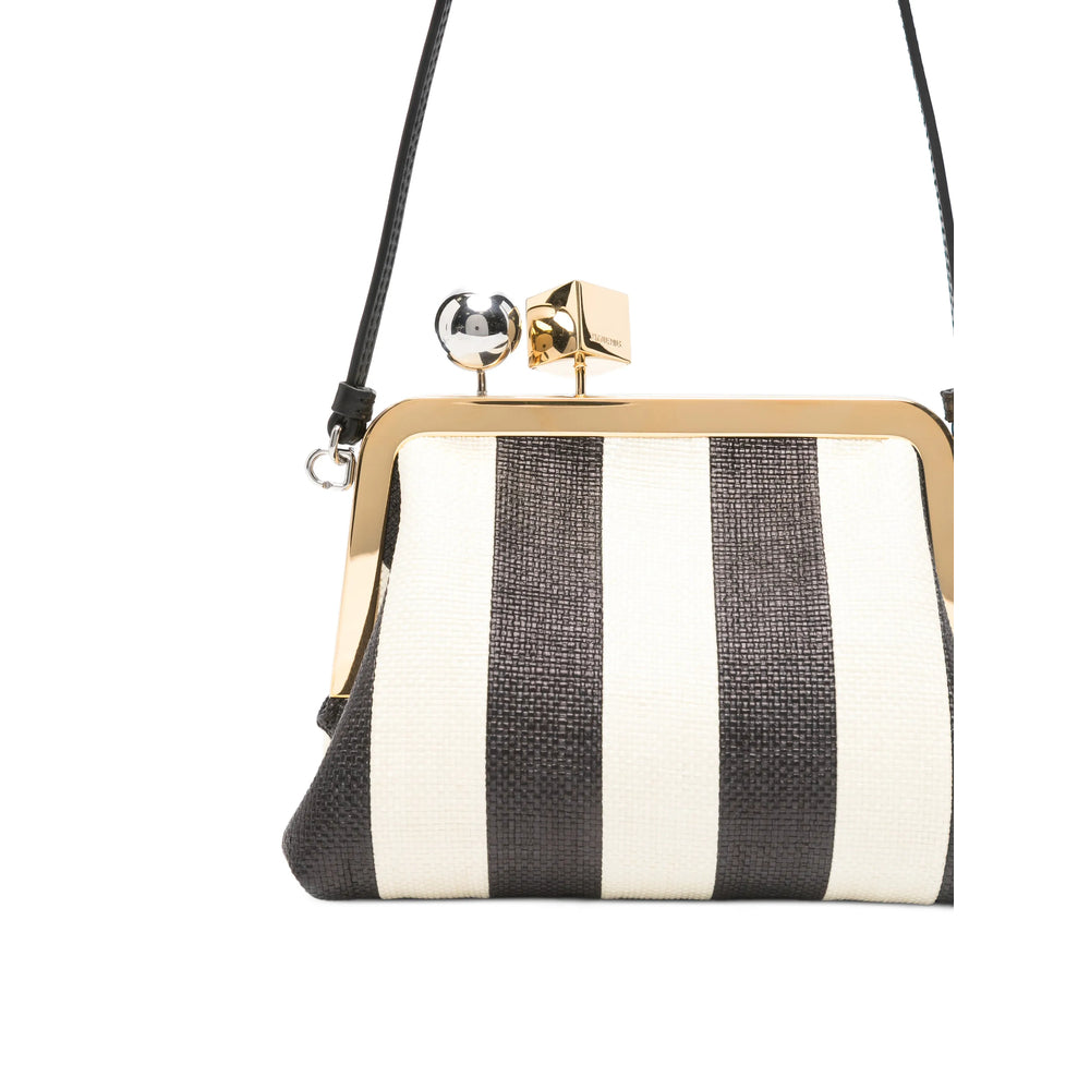 Bag Jacquemus Black/neutrals Lining Cotton: 100