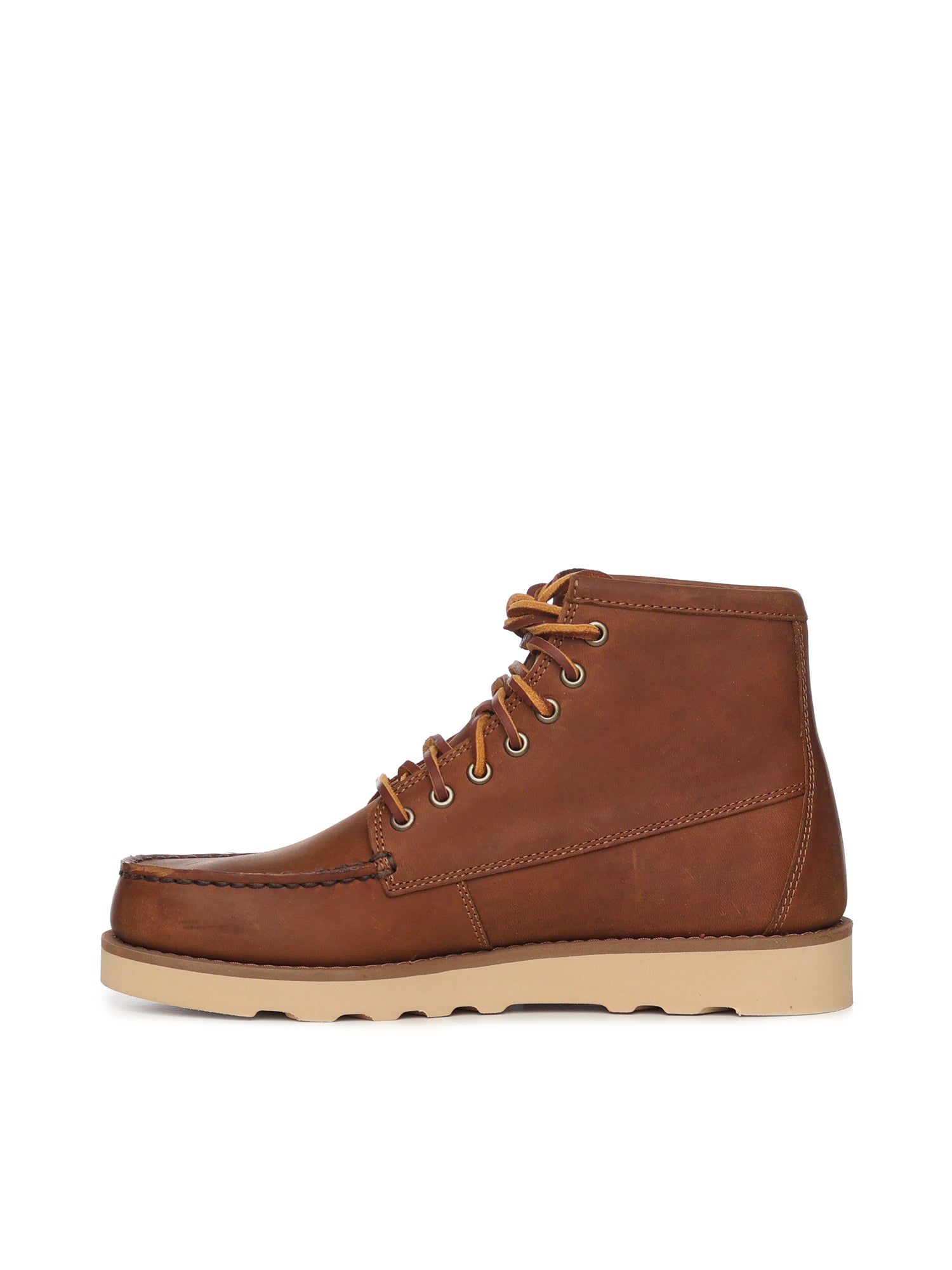 Sebago Flat shoes Brown Tan Leather
