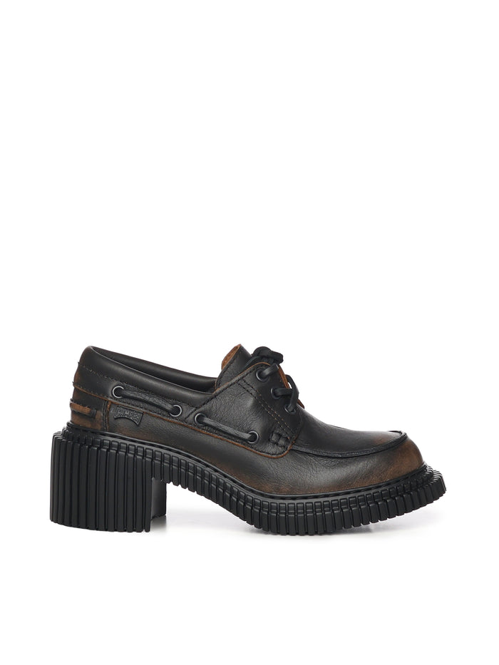 Camper Sneakers Black Calfskin
