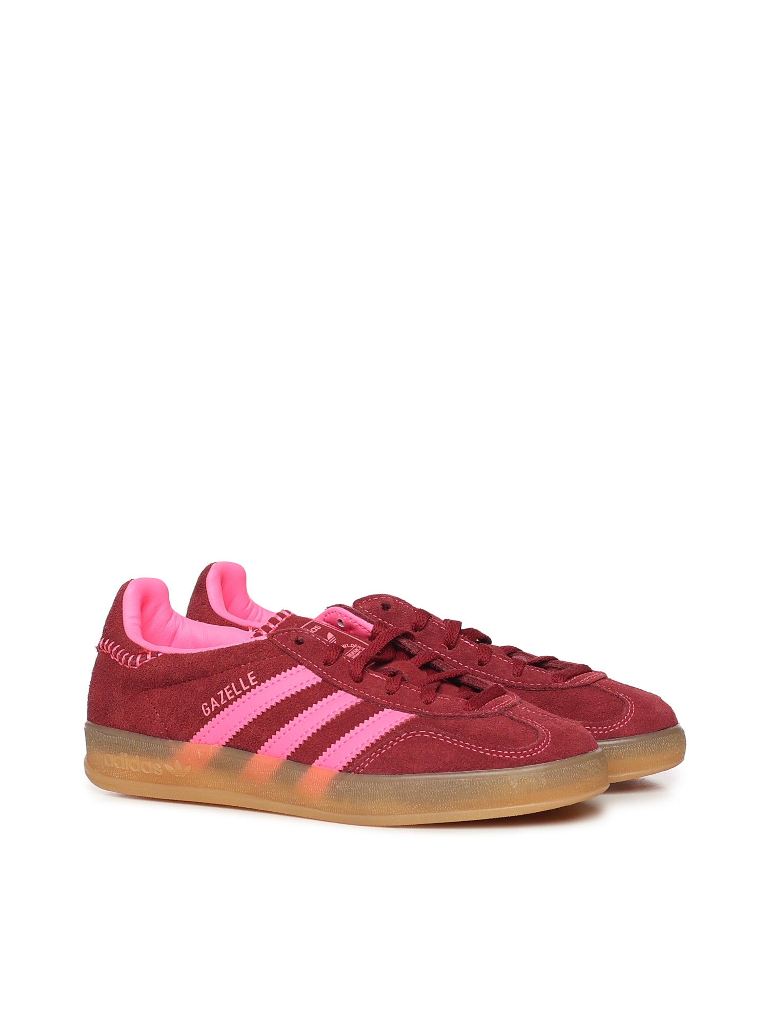 Adidas Originals Sneakers Bordeaux/fuchsia Calfskin