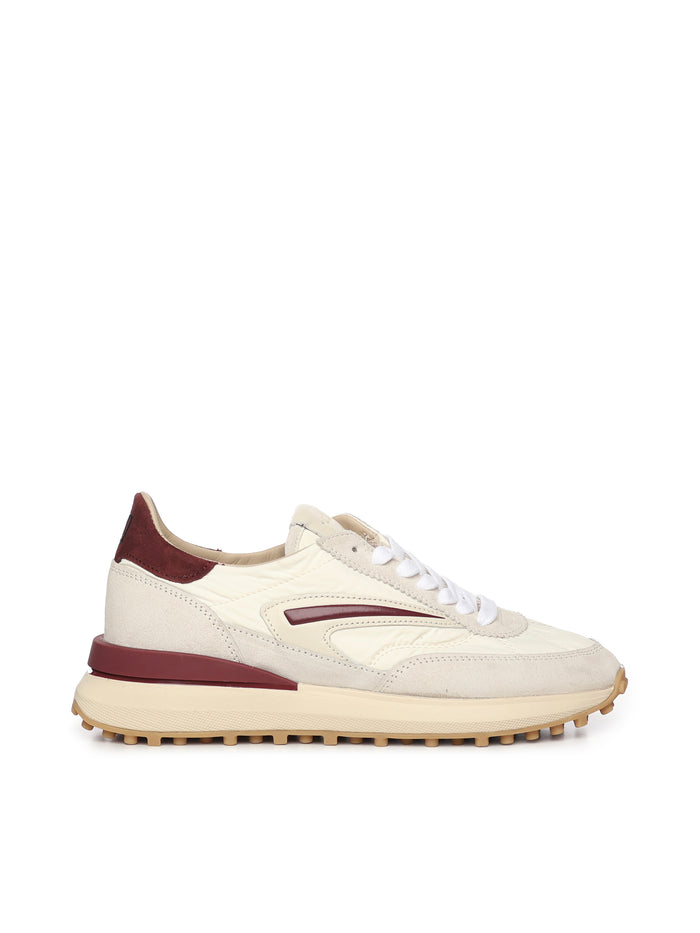 D.a.t.e. Sneakers White Nylon/suede