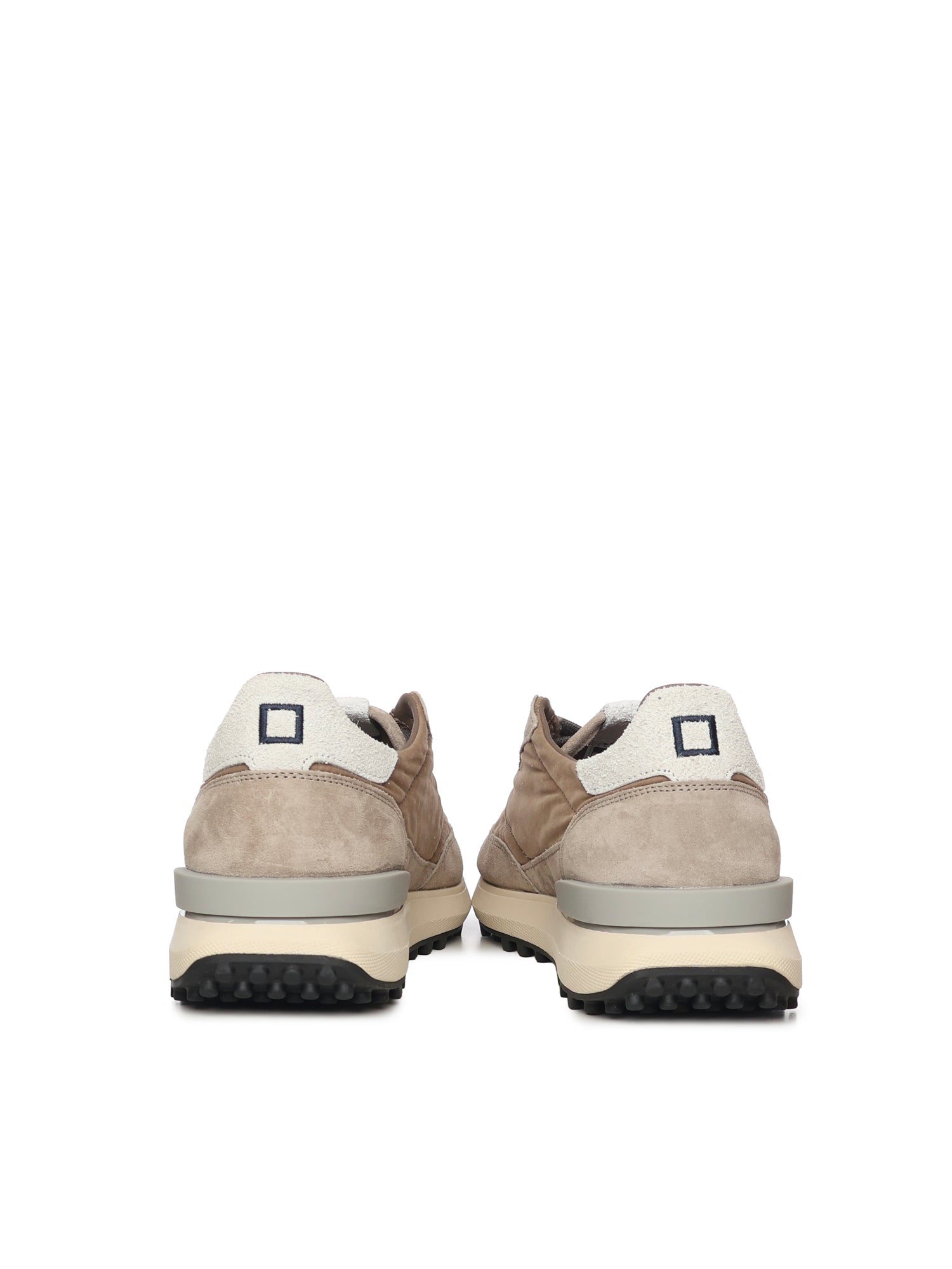 D.a.t.e. Sneakers Beige Nylon/suede