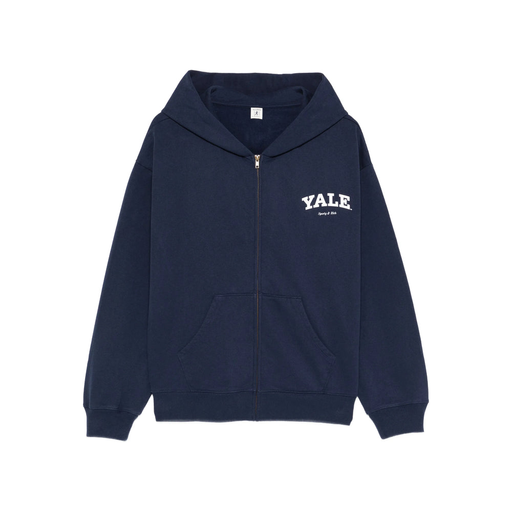 Sweatshirt Sporty & Rich Blue/white Cotton: 100. Sweatshirts