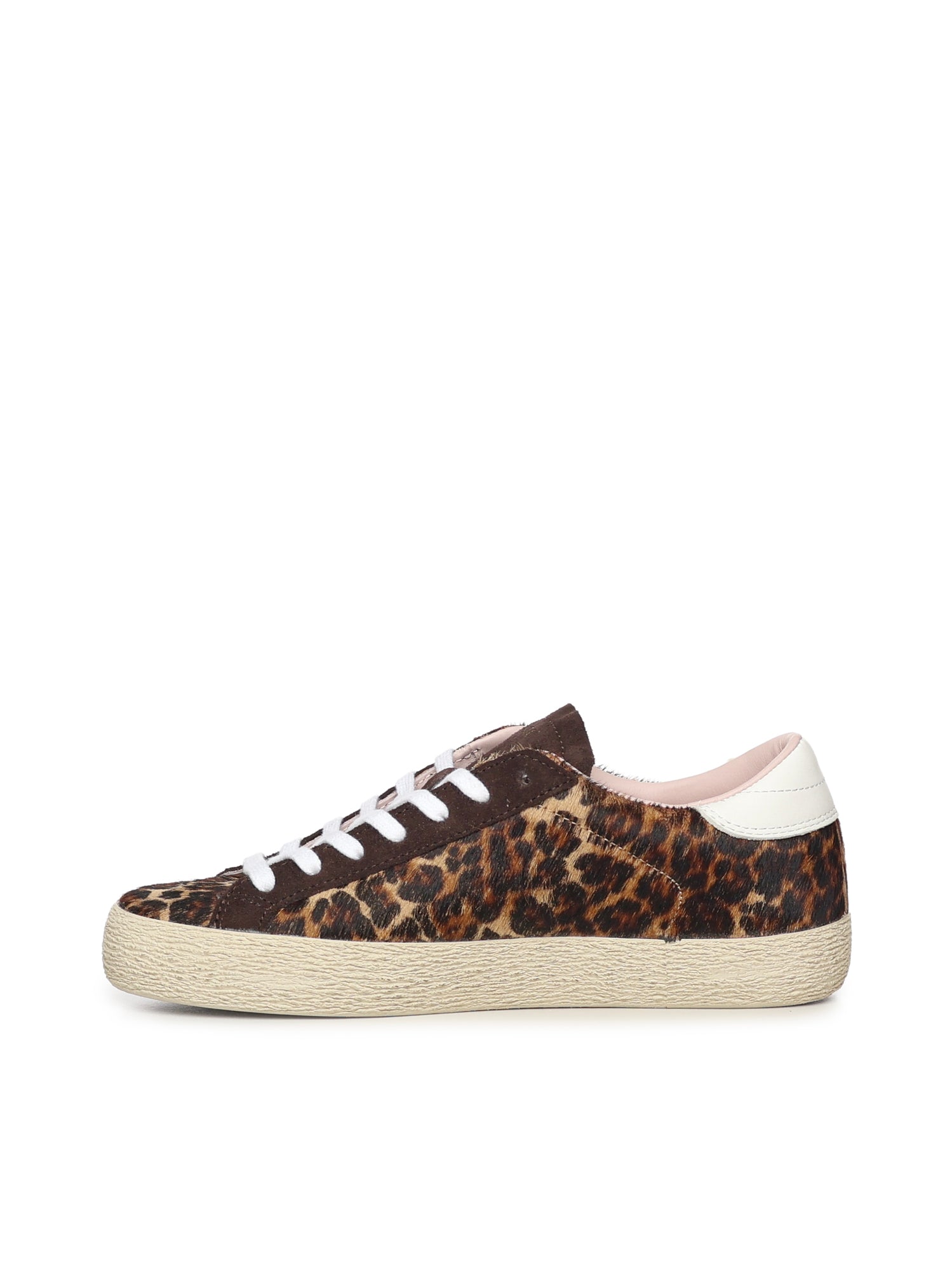 D.a.t.e. Sneakers Brown Cowskin/leather
