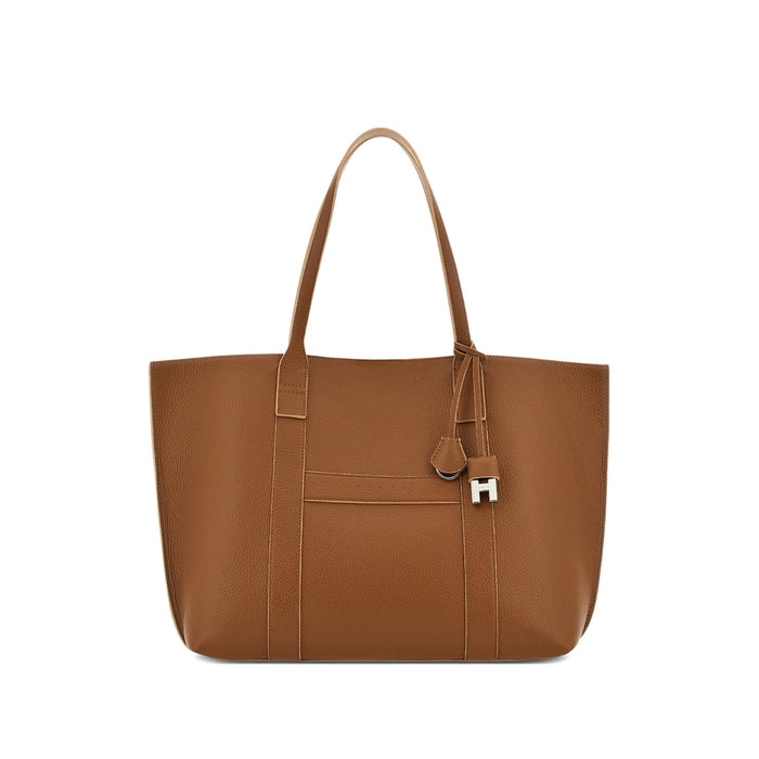 Bag Hogan Brown Calf Leather: 100