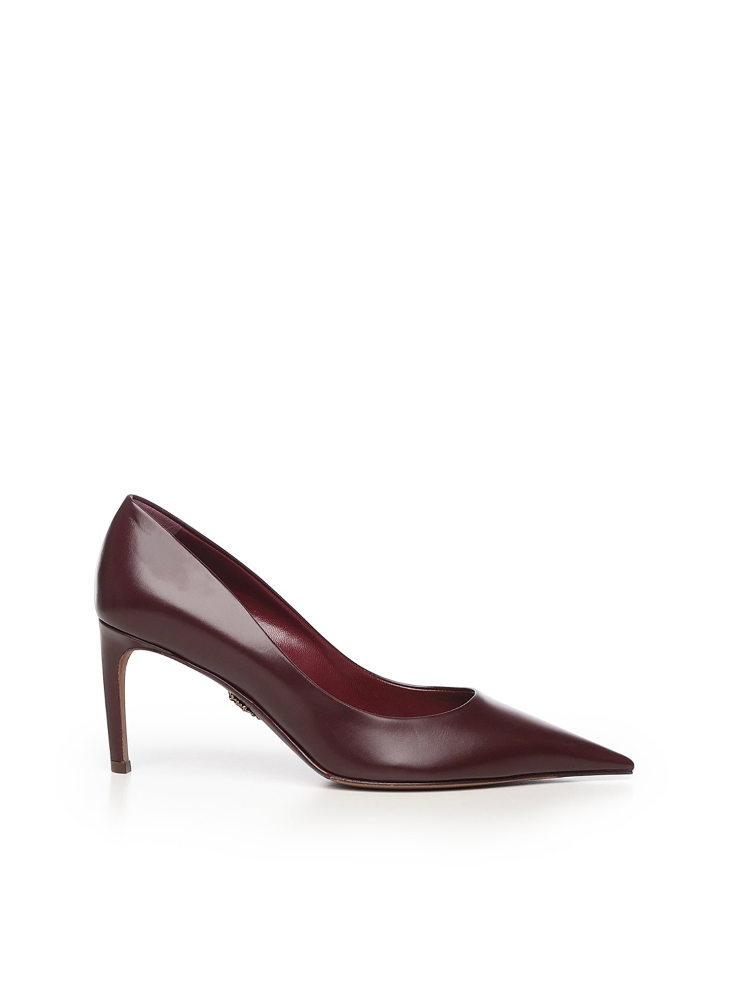 Dolce & Gabbana With Heel Bordeaux Calfskin