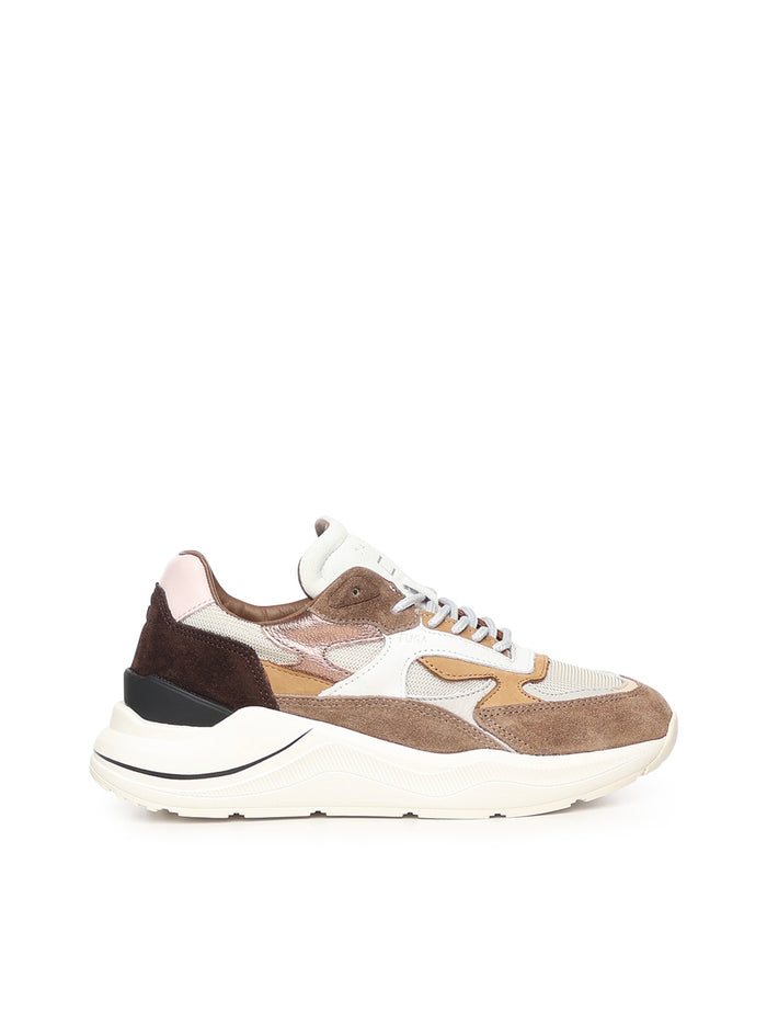 D.a.t.e. Sneakers Sand Synthetic Fiber/suede