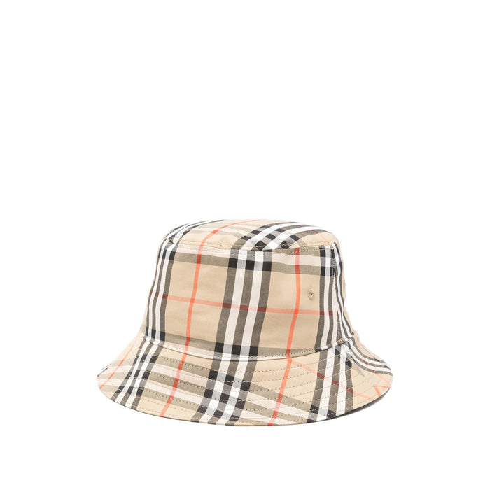 Cap Burberry Neutrals/black Cotton: 100. Caps